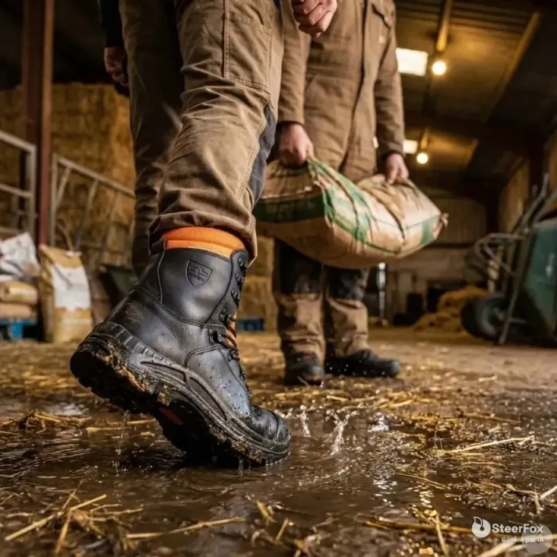 Chaussures forestières sécurité Francital SALIX cuir coque classe 1 - EN ISO 20345 et EN ISO 17249