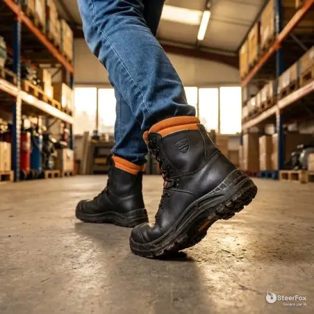 Chaussures forestières sécurité Francital SALIX cuir coque classe 1 - EN ISO 20345 et EN ISO 17249