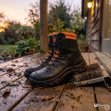 Chaussures forestières sécurité Francital SALIX cuir coque classe 1 - EN ISO 20345 et EN ISO 17249