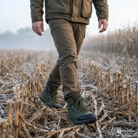 Chaussures Apache Gore tex en PU et MESH kaki