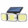 Projecteur Solaire Triptyque avec Détecteur de Mouvement et Télécommande