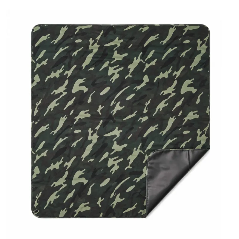 Bâche de Protection Camouflage Imperméable 135x150 cm - Housse Résistante pour Chasse, Pic-Nic et Véhicule
