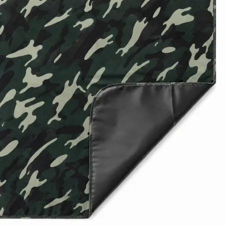 Bâche de Protection Camouflage Imperméable 135x150 cm - Housse Résistante pour Chasse, Pic-Nic et Véhicule
