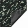 Bâche de Protection Camouflage Imperméable 135x150 cm - Housse Résistante pour Chasse, Pic-Nic et Véhicule