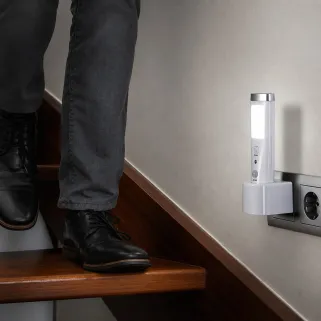 Torche 2en1 Detect - Éclairage et Veilleuse Intelligente
