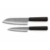 Coffret 2 Couteaux Japonais Nakiri & Santoku - Artisanat Traditionnel