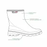 Bottines Dordogne Marron en Caoutchouc Synthétique - Black Fox