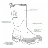 Demi bottes Clean Garden souples imperméables marron 40 à 47