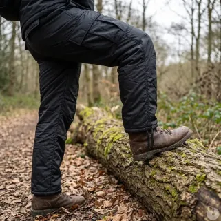 Pantalon thermo Brandit® noir homme | Ducatillon