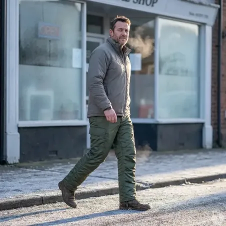 antalon thermo Brandit® olive homme | Ducatillon