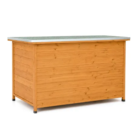 Niche en bois haute isolation 120x75x75cm - Épicéa 3 couches
