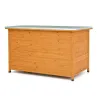 Niche en bois haute isolation 120x75x75cm - Épicéa 3 couches
