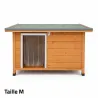 Niche chien haute isolation M 92 × 68 × 60 cm | Ducatillon Meta description
