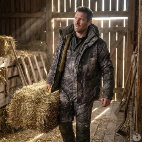Ensemble chasse Thermo Realtree veste & salopette | Ducatillon