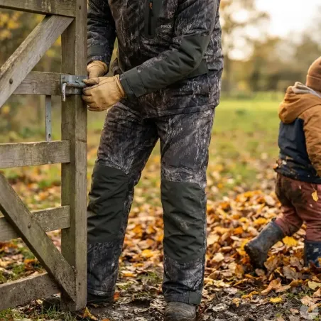 Ensemble chasse Thermo Realtree veste & salopette | Ducatillon