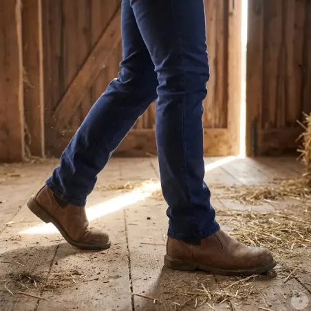 Jean femme stretch LMA Megan bleu foncé