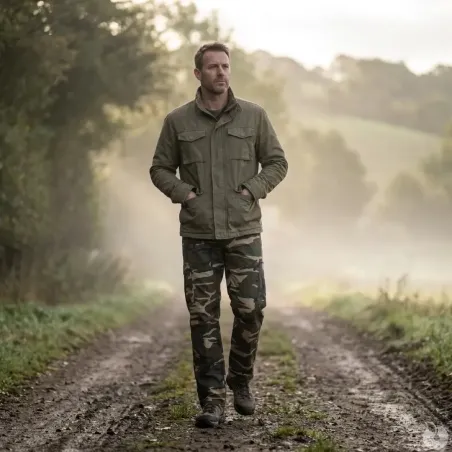 Pantalon camouflage multipoches LMA Sanglier 1496 | Ducatillon