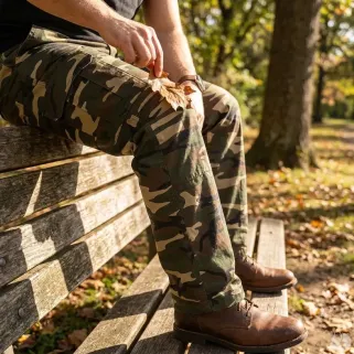 Pantalon camouflage multipoches LMA Sanglier 1496