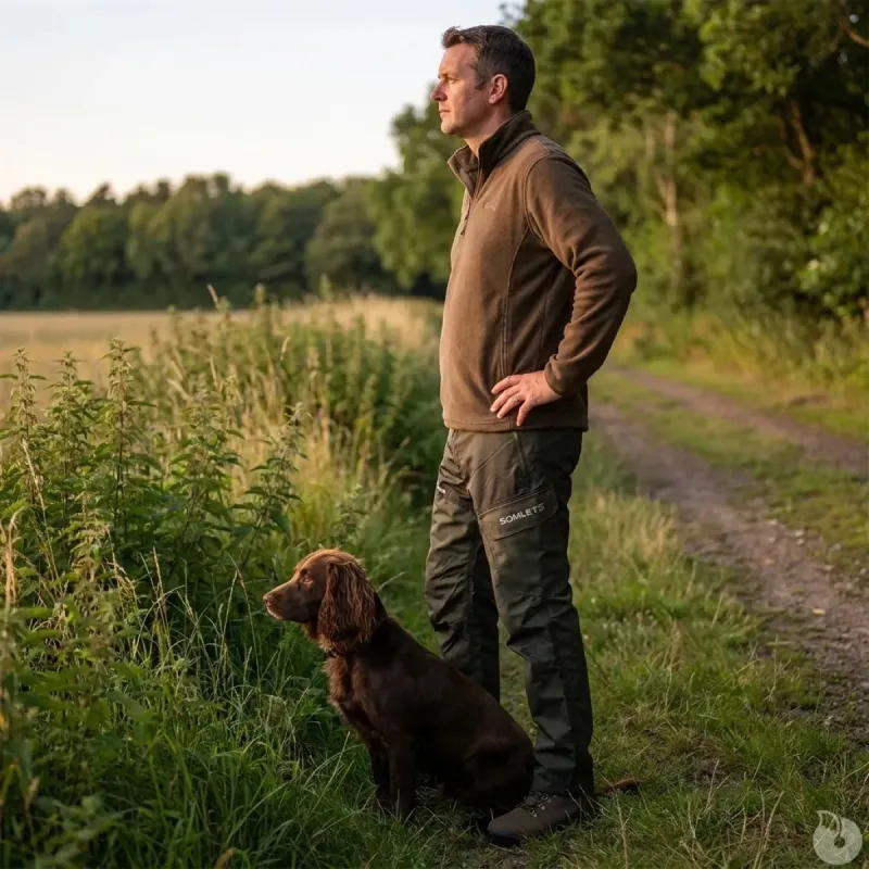 Fuseau de chasse anti-ronces Somlys EVO vert