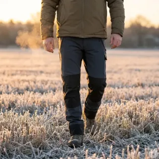 Pantalon de travail chaud LMA Solstice doublé polaire
