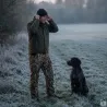 Pantalon chaud Treeland Duck Pant camo roseaux