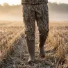 Pantalon chaud Treeland Duck Pant camo roseaux