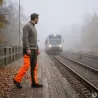 Pantalon de traque imperméable Verney Carron Attila kaki orange