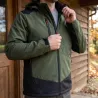 Blouson Softshell River polaire polyester kaki noir M à 3XL