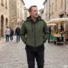 Blouson Softshell River polaire polyester kaki noir M à 3XL