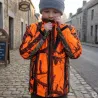 Blouson enfant Softshell Ghostcamo 3 poches polyester 6 à 16 ans