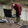 Chaise pêche pliable compacte transportable assise confortable