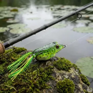 Leurre Frog Grenouille Corps Souple Hameçons Doubles Cachés