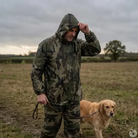 Ensemble de pluie imperméable Percussion camouflage CE