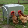 Mangeoire poules GAUN 15 kg à 4 entrées | Ducatillon