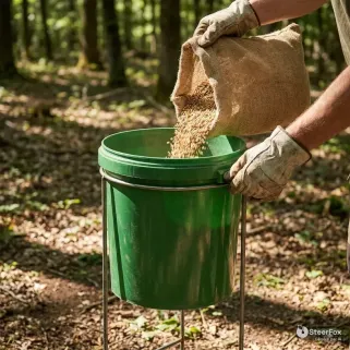 10 agrainoirs gibier 30 L sans pied | Ducatillon