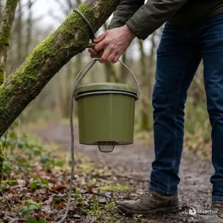 Agrainoir gibier 5 L sans pied avec couvercle | Ducatillon