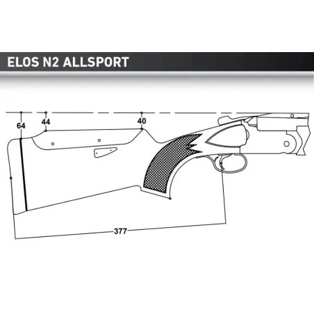 FABARM SUPER EJECT ELOS N2 ALLSPORT AS CAL 12-76 76 CM 4 CI CR