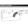 FABARM SUPER EJECT ELOS N2 ALLSPORT AS CAL 12-76 76 CM 4 CI CR