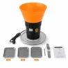 Moulin à céréales électrique 1300W - Cuve 60L pour élevage