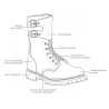 Rangers militaires cuir noir Goodyear® DCA France | Ducatillon