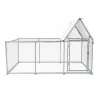 Enclos à volailles 3x1x1,7 m avec bâche Robuste et pratique