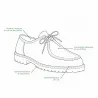 Chaussures Maquignon cuir marron semelle caoutchouc 40 à 46