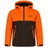 Veste enfant imperméable Ridge polyester orange vert 6 à 16 ans