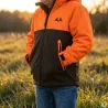 Veste enfant imperméable Ridge polyester orange vert 6 à 16 ans