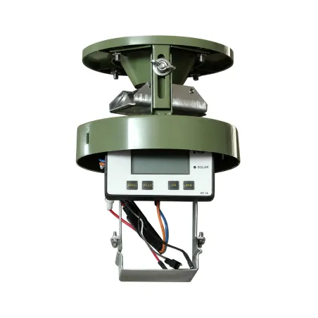 Kit Agrainoir 6V Bidon 60L Batterie et Pince de Suspension