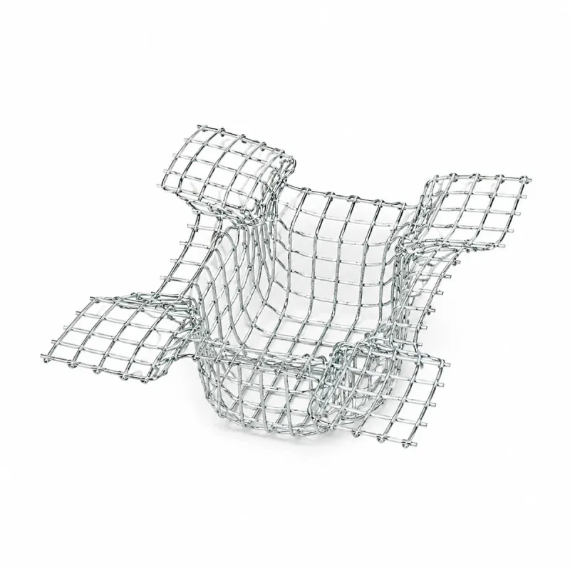 Trémie pour agrainoir métal maille 5x5mm