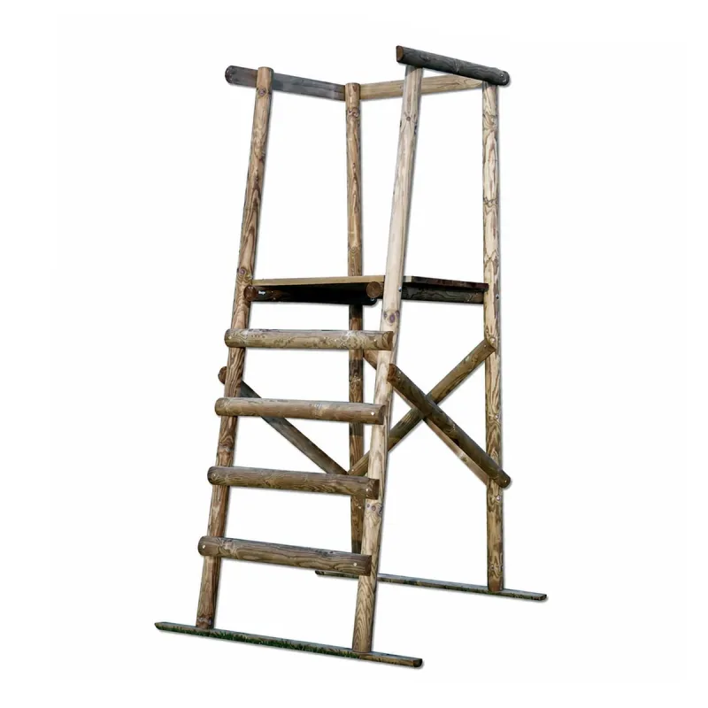 Lot de 20 Miradors de battue Sologne en bois, hauteur plancher 1,40m