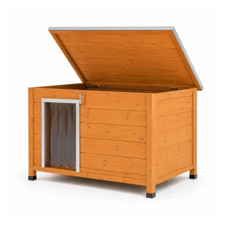 Niche chien haute isolation M 92 × 68 × 60 cm | Ducatillon Meta description