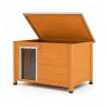 Niche chien haute isolation M 92 × 68 × 60 cm | Ducatillon Meta description