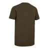 T-shirt Deerhunter cerf kaki viscose de bambou coton stretch